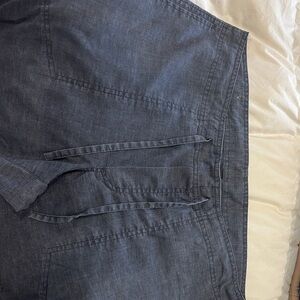 Prana Indigo Relaxed Pants